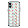スリムプロテクションプレミアムケース with MagSafe［ オリジナル - CASEPLAYイニシャル総柄 - オレンジ ］
