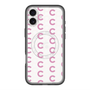 スリムプロテクションプレミアムケース with MagSafe［ オリジナル - CASEPLAYイニシャル総柄 - ピンク ］