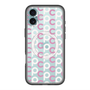 スリムプロテクションプレミアムケース with MagSafe［ オリジナル - CASEPLAYイニシャル総柄 - ピンク ］
