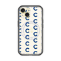 スリムプロテクションプレミアムケース with MagSafe［ オリジナル - CASEPLAYイニシャル総柄 - ネイビー ］