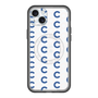 スリムプロテクションプレミアムケース with MagSafe［ オリジナル - CASEPLAYイニシャル総柄 - ネイビー ］