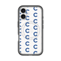 スリムプロテクションプレミアムケース with MagSafe［ オリジナル - CASEPLAYイニシャル総柄 - ネイビー ］