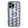 スリムプロテクションプレミアムケース with MagSafe［ オリジナル - CASEPLAYイニシャル総柄 - ネイビー ］