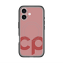 スリムプロテクションプレミアムケース with MagSafe［ オリジナル - CASEPLAYイニシャル - レッド ］