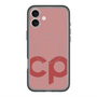 スリムプロテクションプレミアムケース with MagSafe［ オリジナル - CASEPLAYイニシャル - レッド ］