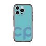 スリムプロテクションプレミアムケース with MagSafe［ オリジナル - CASEPLAYイニシャル - ライトブルー ］