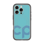 スリムプロテクションプレミアムケース with MagSafe［ オリジナル - CASEPLAYイニシャル - ライトブルー ］