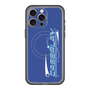 スリムプロテクションプレミアムケース with MagSafe［ オリジナル - Y2Kアレンジ - ブルー ］
