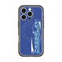 スリムプロテクションプレミアムケース with MagSafe［ オリジナル - Y2Kアレンジ - ブルー ］