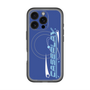 スリムプロテクションプレミアムケース with MagSafe［ オリジナル - Y2Kアレンジ - ブルー ］