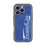 スリムプロテクションプレミアムケース with MagSafe［ オリジナル - Y2Kアレンジ - ブルー ］