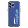 スリムプロテクションプレミアムケース with MagSafe［ オリジナル - Y2Kアレンジ - ブルー ］