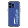 スリムプロテクションプレミアムケース with MagSafe［ オリジナル - Y2Kアレンジ - ブルー ］