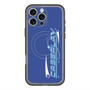 スリムプロテクションプレミアムケース with MagSafe［ オリジナル - Y2Kアレンジ - ブルー ］
