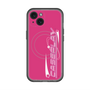 スリムプロテクションプレミアムケース with MagSafe［ オリジナル - Y2Kアレンジ - ピンク ］