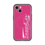 スリムプロテクションプレミアムケース with MagSafe［ オリジナル - Y2Kアレンジ - ピンク ］
