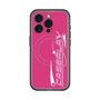 スリムプロテクションプレミアムケース with MagSafe［ オリジナル - Y2Kアレンジ - ピンク ］
