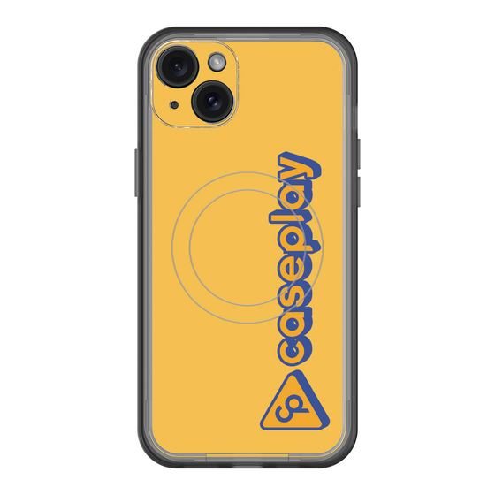 スリムプロテクションプレミアムケース with MagSafe［ オリジナル - CASEPLAYロゴタイプ - オレンジ ］