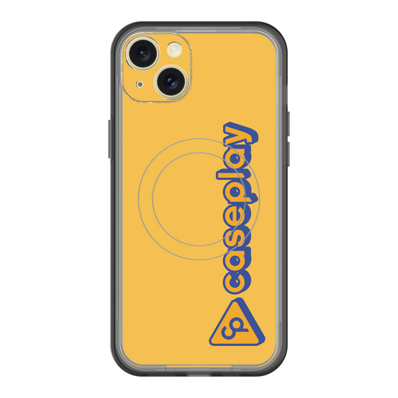 スリムプロテクションプレミアムケース with MagSafe［ オリジナル - CASEPLAYロゴタイプ - オレンジ ］