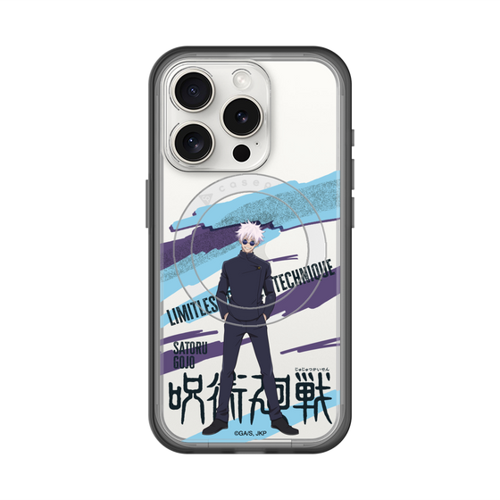 スリムプロテクションプレミアムケース with MagSafe［ 呪術廻戦 - 立ち絵 - 五条 悟（懐玉・玉折） ］