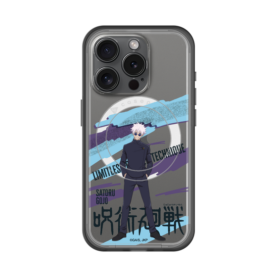 スリムプロテクションプレミアムケース with MagSafe［ 呪術廻戦 - 立ち絵 - 五条 悟（懐玉・玉折） ］