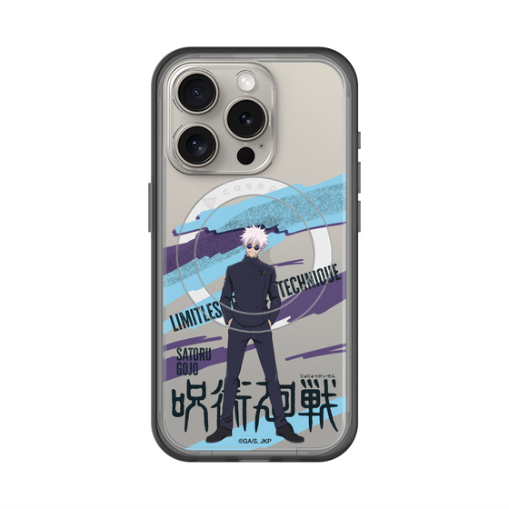 スリムプロテクションプレミアムケース with MagSafe［ 呪術廻戦 - 立ち絵 - 五条 悟（懐玉・玉折） ］