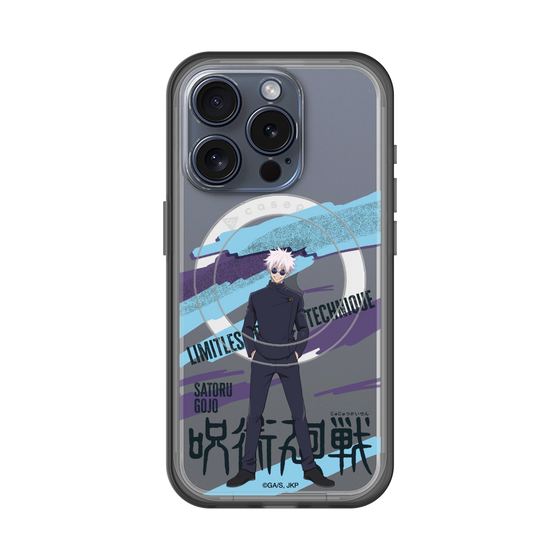 スリムプロテクションプレミアムケース with MagSafe［ 呪術廻戦 - 立ち絵 - 五条 悟（懐玉・玉折） ］