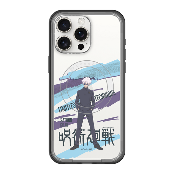 スリムプロテクションプレミアムケース with MagSafe［ 呪術廻戦 - 立ち絵 - 五条 悟（懐玉・玉折） ］