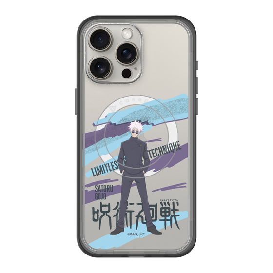 スリムプロテクションプレミアムケース with MagSafe［ 呪術廻戦 - 立ち絵 - 五条 悟（懐玉・玉折） ］