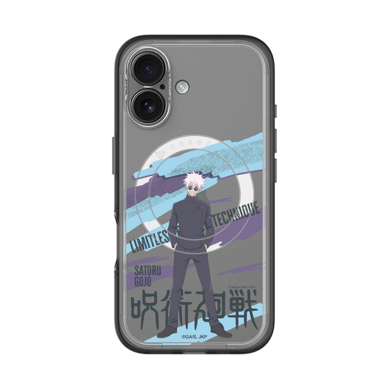 スリムプロテクションプレミアムケース with MagSafe［ 呪術廻戦 - 立ち絵 - 五条 悟（懐玉・玉折） ］