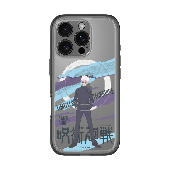 スリムプロテクションプレミアムケース with MagSafe［ 呪術廻戦 - 立ち絵 - 五条 悟（懐玉・玉折） ］