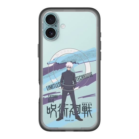 スリムプロテクションプレミアムケース with MagSafe［ 呪術廻戦 - 立ち絵 - 五条 悟（懐玉・玉折） ］