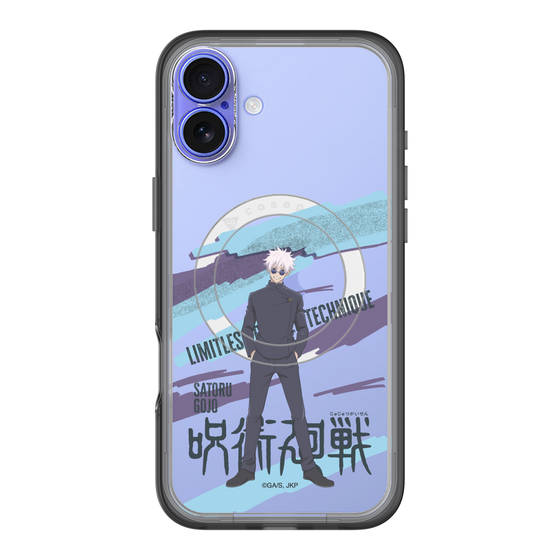 スリムプロテクションプレミアムケース with MagSafe［ 呪術廻戦 - 立ち絵 - 五条 悟（懐玉・玉折） ］