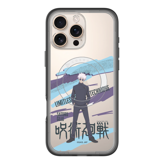スリムプロテクションプレミアムケース with MagSafe［ 呪術廻戦 - 立ち絵 - 五条 悟（懐玉・玉折） ］