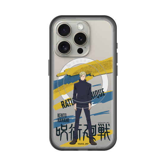 スリムプロテクションプレミアムケース with MagSafe［ 呪術廻戦 - 立ち絵 - 七海 建人（懐玉・玉折） ］