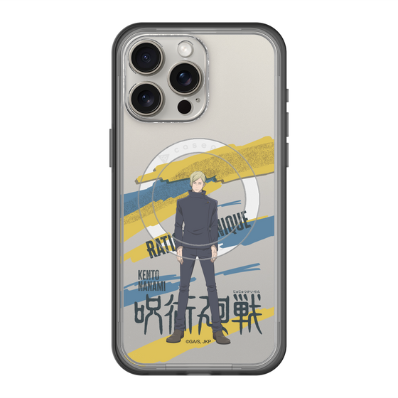 スリムプロテクションプレミアムケース with MagSafe［ 呪術廻戦 - 立ち絵 - 七海 建人（懐玉・玉折） ］