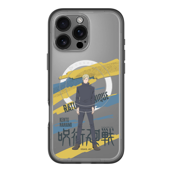 スリムプロテクションプレミアムケース with MagSafe［ 呪術廻戦 - 立ち絵 - 七海 建人（懐玉・玉折） ］