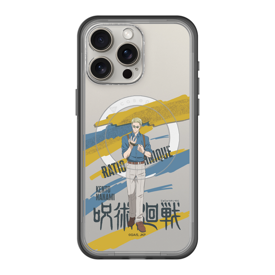 スリムプロテクションプレミアムケース with MagSafe［ 呪術廻戦 - 立ち絵 - 七海 建人 ］