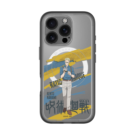 スリムプロテクションプレミアムケース with MagSafe［ 呪術廻戦 - 立ち絵 - 七海 建人 ］