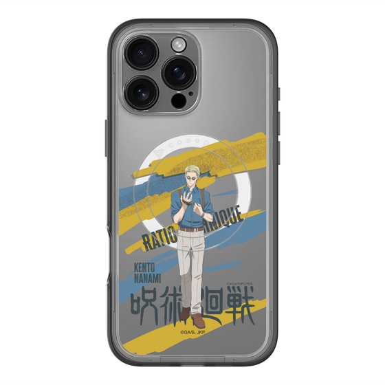 スリムプロテクションプレミアムケース with MagSafe［ 呪術廻戦 - 立ち絵 - 七海 建人 ］