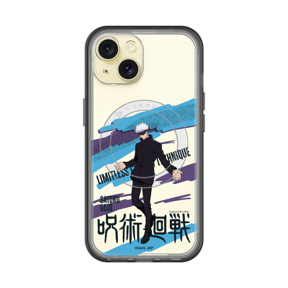 スリムプロテクションプレミアムケース with MagSafe［ 呪術廻戦 - 立ち絵 - 五条 悟 ］