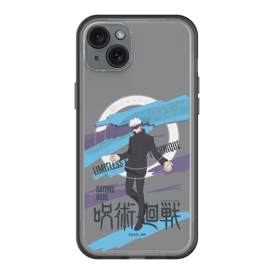 スリムプロテクションプレミアムケース with MagSafe［ 呪術廻戦 - 立ち絵 - 五条 悟 ］