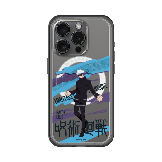 スリムプロテクションプレミアムケース with MagSafe［ 呪術廻戦 - 立ち絵 - 五条 悟 ］