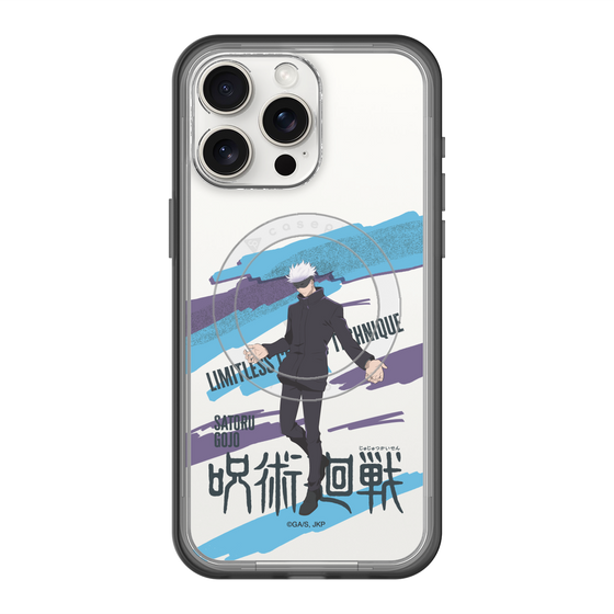 スリムプロテクションプレミアムケース with MagSafe［ 呪術廻戦 - 立ち絵 - 五条 悟 ］