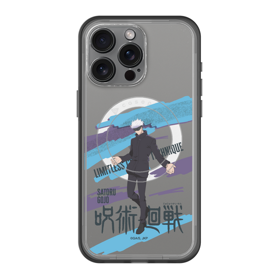 スリムプロテクションプレミアムケース with MagSafe［ 呪術廻戦 - 立ち絵 - 五条 悟 ］