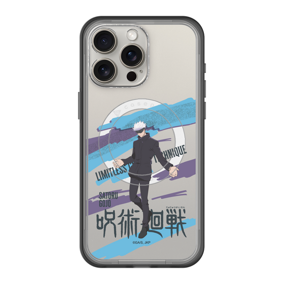 スリムプロテクションプレミアムケース with MagSafe［ 呪術廻戦 - 立ち絵 - 五条 悟 ］