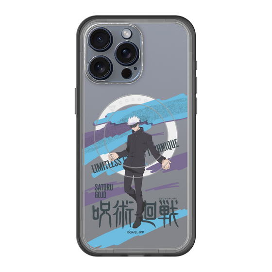 スリムプロテクションプレミアムケース with MagSafe［ 呪術廻戦 - 立ち絵 - 五条 悟 ］