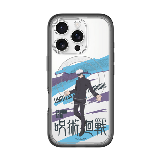 スリムプロテクションプレミアムケース with MagSafe［ 呪術廻戦 - 立ち絵 - 五条 悟 ］
