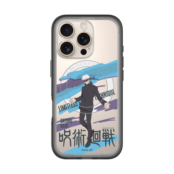 スリムプロテクションプレミアムケース with MagSafe［ 呪術廻戦 - 立ち絵 - 五条 悟 ］