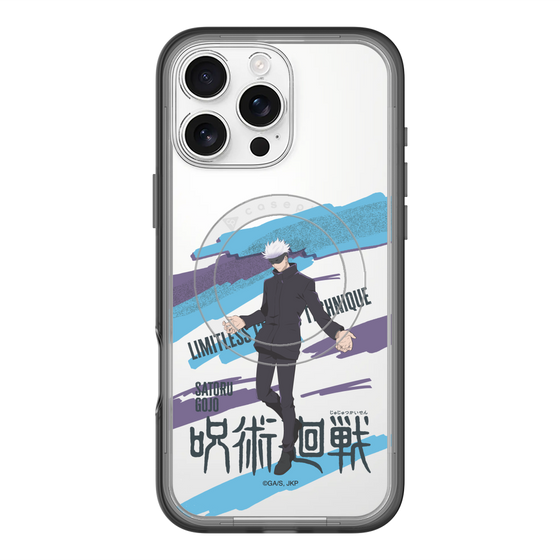 スリムプロテクションプレミアムケース with MagSafe［ 呪術廻戦 - 立ち絵 - 五条 悟 ］
